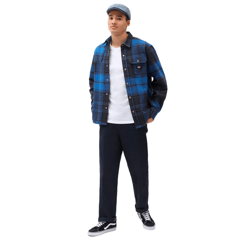 Dickies 873 Slim Straight Work Pant donker navy voorkant outfit