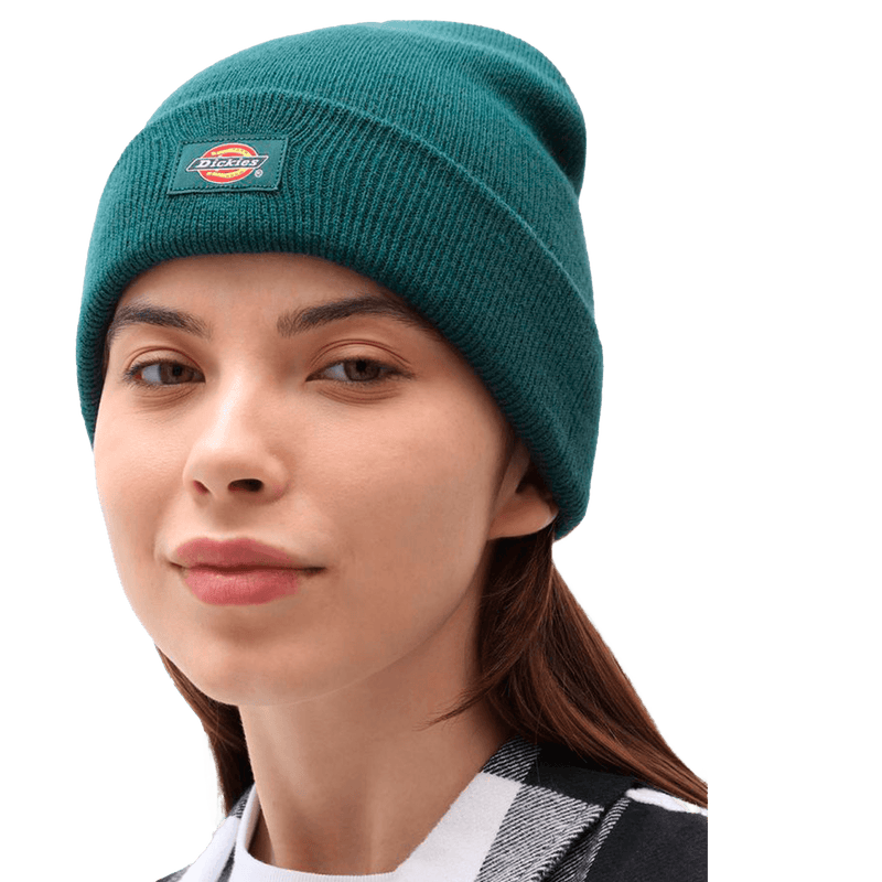 Dickies GIBSLAND Beanie Ponderosa Pine voorkant vrouw