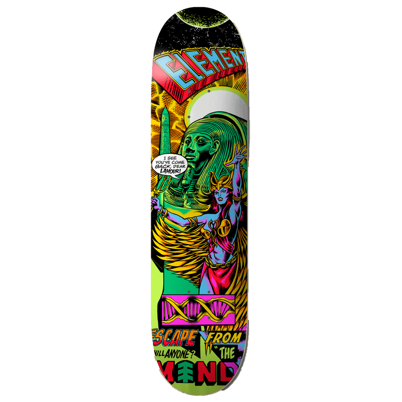 Element Skateobards ESCAPE FROM THE MIND SKATEBOARD DECK voorkant