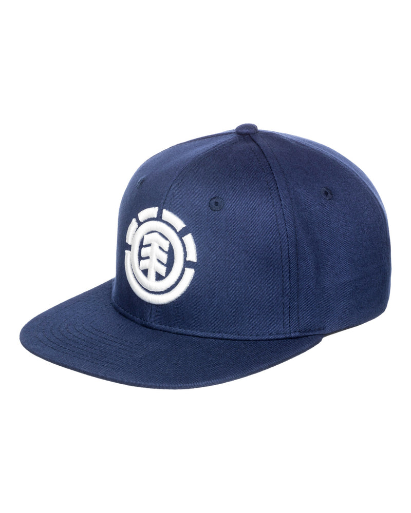 Element Knutsen Snapback Cap voor kinderen indigo voorkant