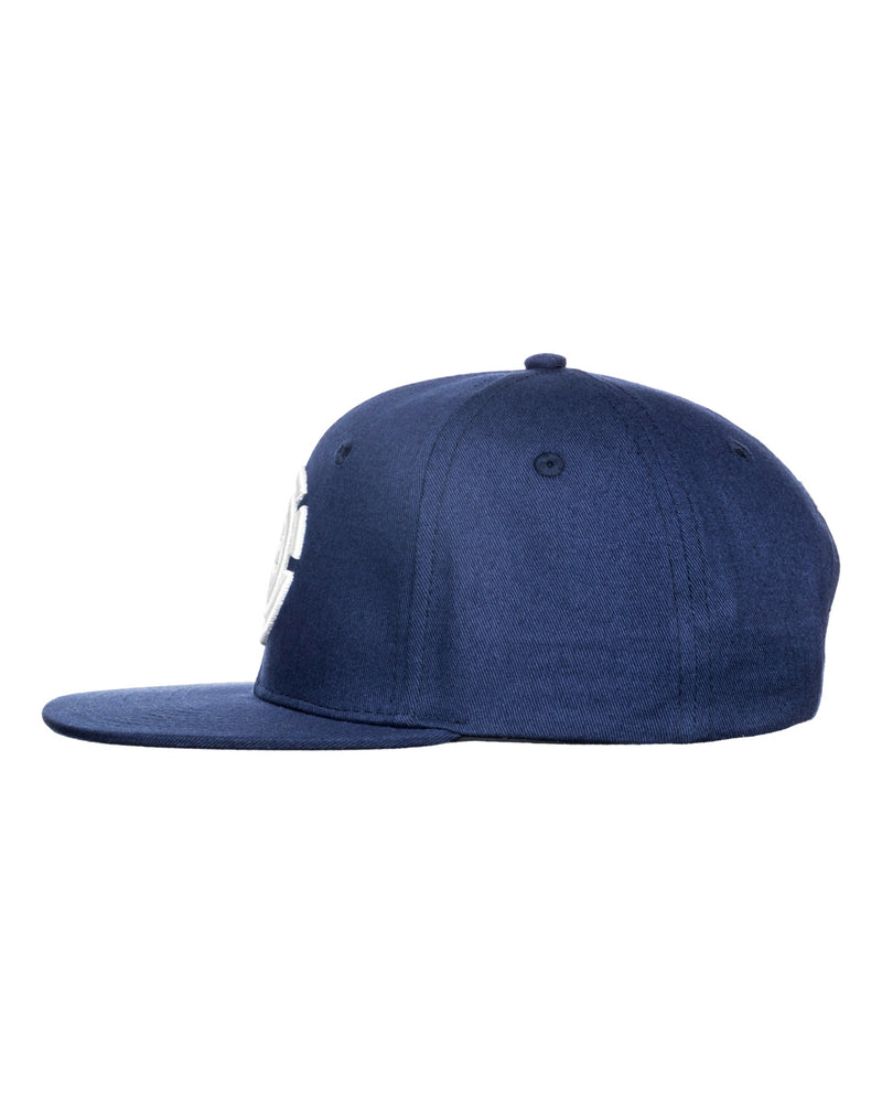 Element Knutsen Snapback Cap voor kinderen indigo zijkant