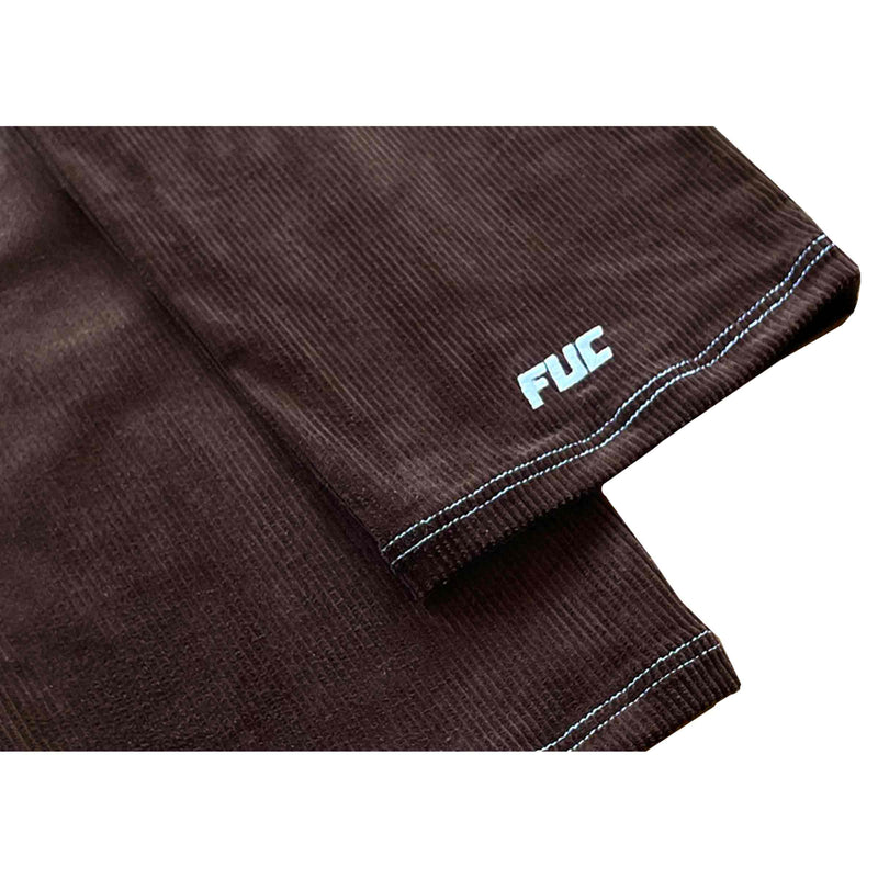 Fack Up Clothes FUC Corduroy broek Revert95.com onderkant close-up