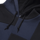 HUF ARRAY PULLOVER HOODIE navy blazer close-up