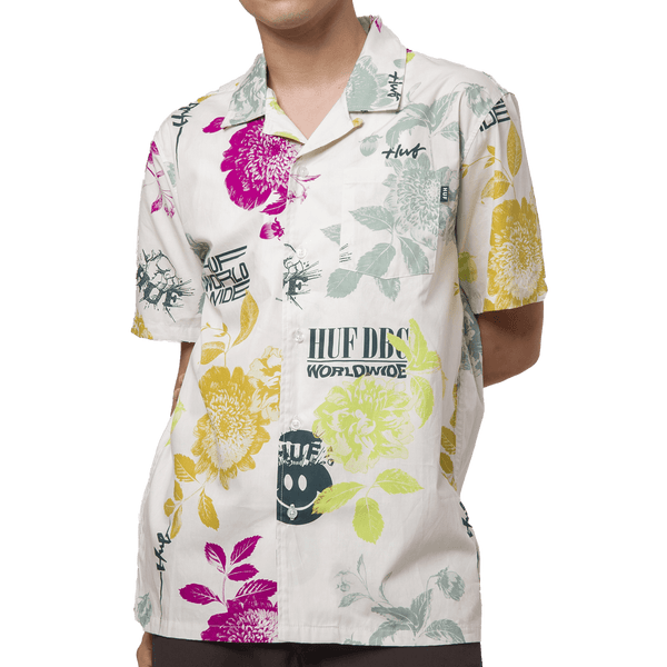 HUF BLOOM RESORT TOP voorkant