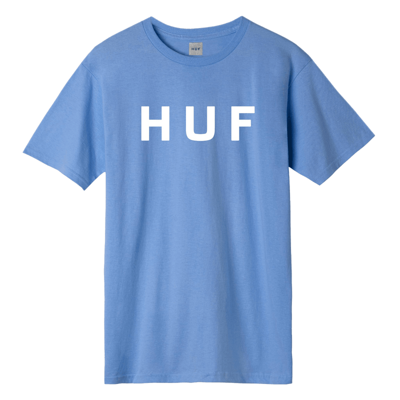 HUF ESSENTIALS OG LOGO T-shirt violet voorkant
