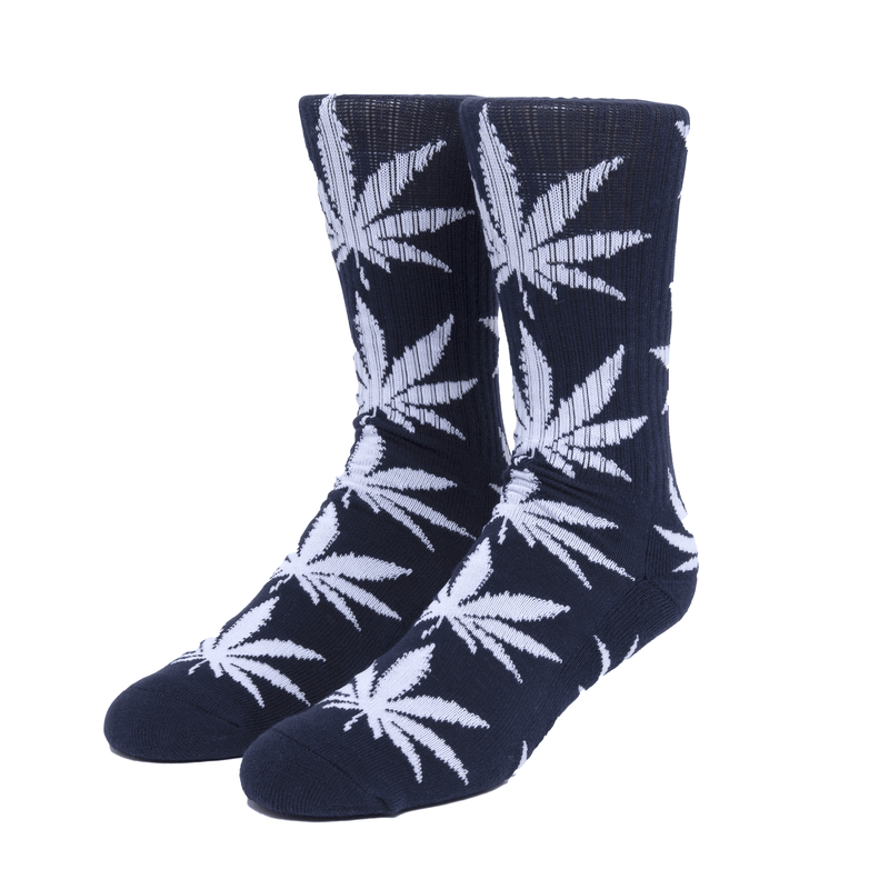 HUF ESSENTIALS PLANTLIFE SOCK 3-PK NAVY