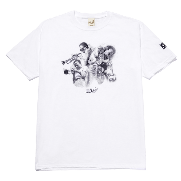 HUF - MILES DAVIS - DIRECTIONS S/S TEE voorkant