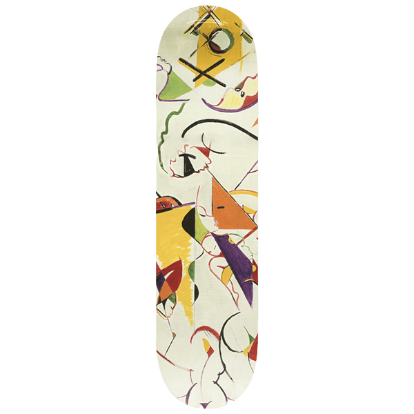 HUF - MILES DAVIS - SELF-PORTRAIT skateboard deck achterkant