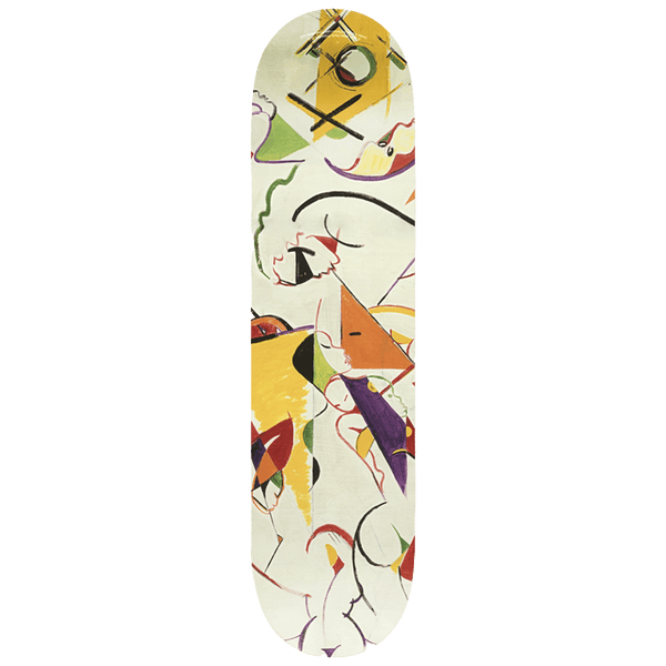 HUF - MILES DAVIS - SELF-PORTRAIT skateboard deck achterkant