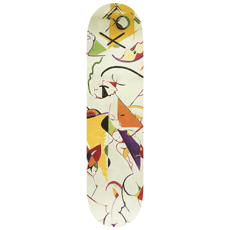 HUF - MILES DAVIS - SELF-PORTRAIT skateboard deck achterkant