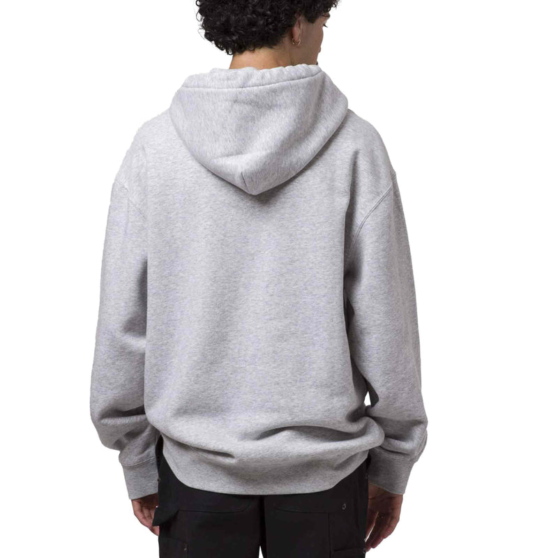 HUF X PLAYBOY RHINESTONE PULLOVER HOODIE Grey Heather achterkant sweater Revert95.com