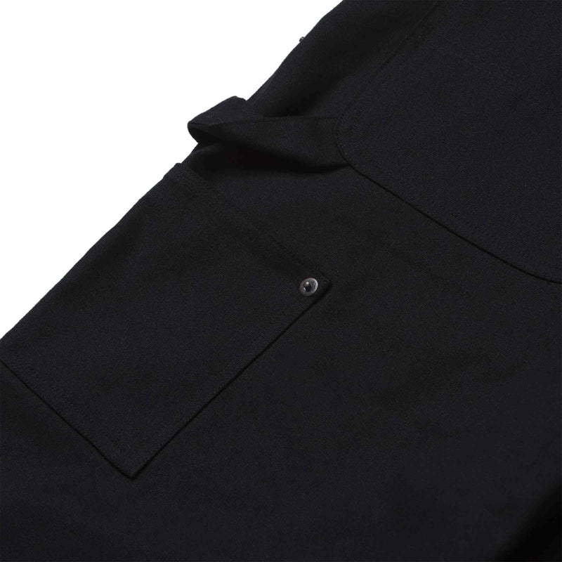 HUF X PLAYBOY VVS DOUBLE KNEE PANT zwart pijp close-up relaxed fit normal waist broek Revert95.com