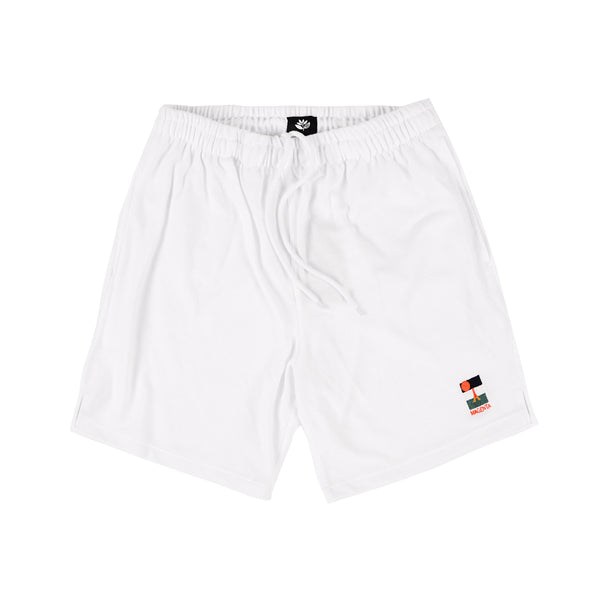 Sunset Shorts Piqué White