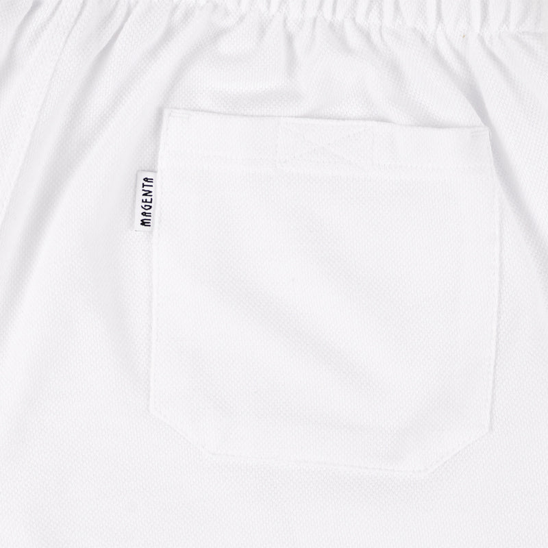 Sunset Shorts Piqué White