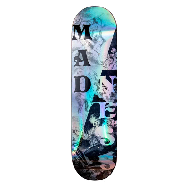 Madness Skateboards Split Overlap Popsicle R7 Skateboard Deck Holo 8.0" achterkant Revert95.com