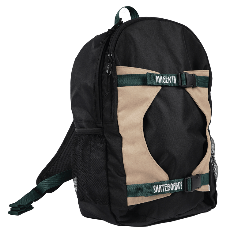 Magenta CRUISE BACKPACK BLACK zijkant