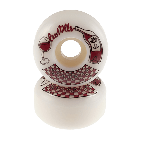 Magenta Leo Valls Pro skateboard wielen 52mm