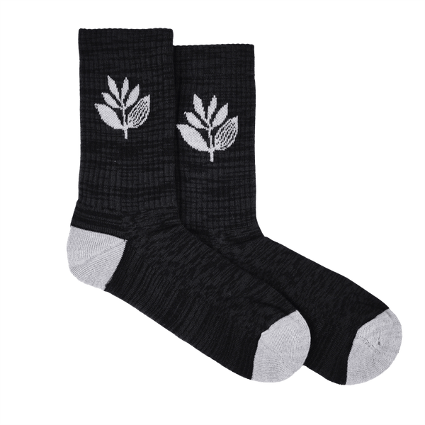 Magenta PLANT sokken zwart