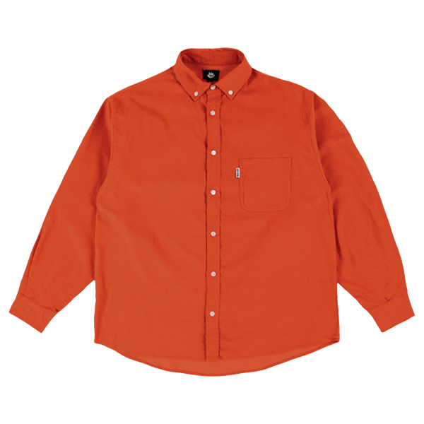 Magenta PROPER SHIRTS CORD ORANGE voorkant