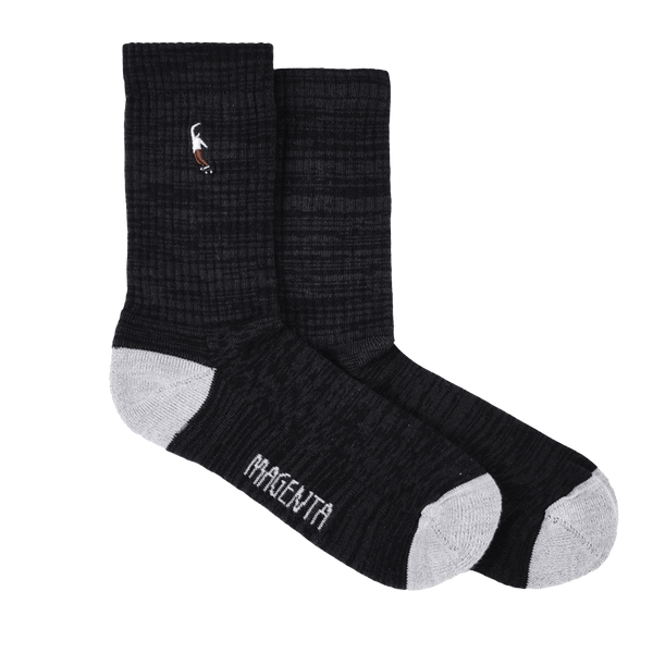 Magenta PWS sokken zwart