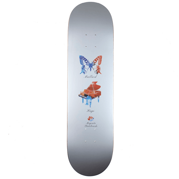 Magenta SkateboardsBUTTERFLY HUGO MAILLARD BOARD achterkant