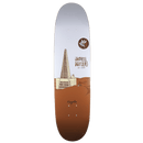 Magenta Skateboard deck Jameel Douglas GUEST BOARD 90'S Shape deck achterkant Revert95.com