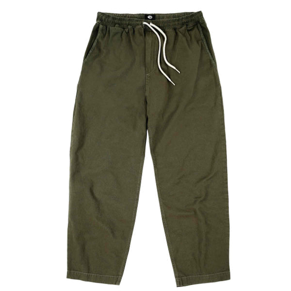 Magenta skateboards LOOSE PANTS KHAKI baggy ribfluwelen broek voorkant Revert95.com