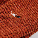 Magenta skateboards wollen powerslide BEANIE oranje voorkant close-up muts Revert95.com
