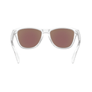Oakley Frogskins Crystal Clear Prizm Sapphire achterkant