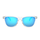 Oakley Frogskins Crystal Clear Prizm Sapphire voorkant