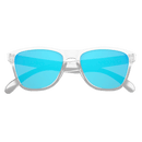 Oakley Frogskins Crystal Clear Prizm Sapphire voorkant