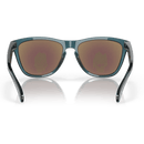 Oakley Frogskins Prizm Polarized Crystal Black Frame Prizm Sapphire Polarized Lenses achterkant