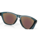 Oakley Frogskins Prizm Polarized Crystal Black Frame Prizm Sapphire Polarized Lenses achterkant