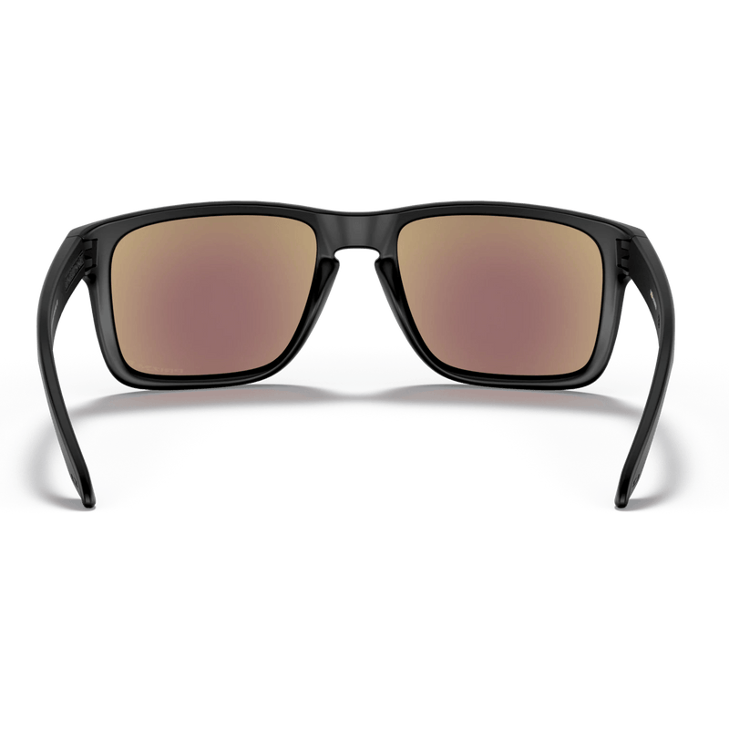 Oakley Holbrook XL Matte Black Frame Prizm Sapphire Polarized Lenses achterkant