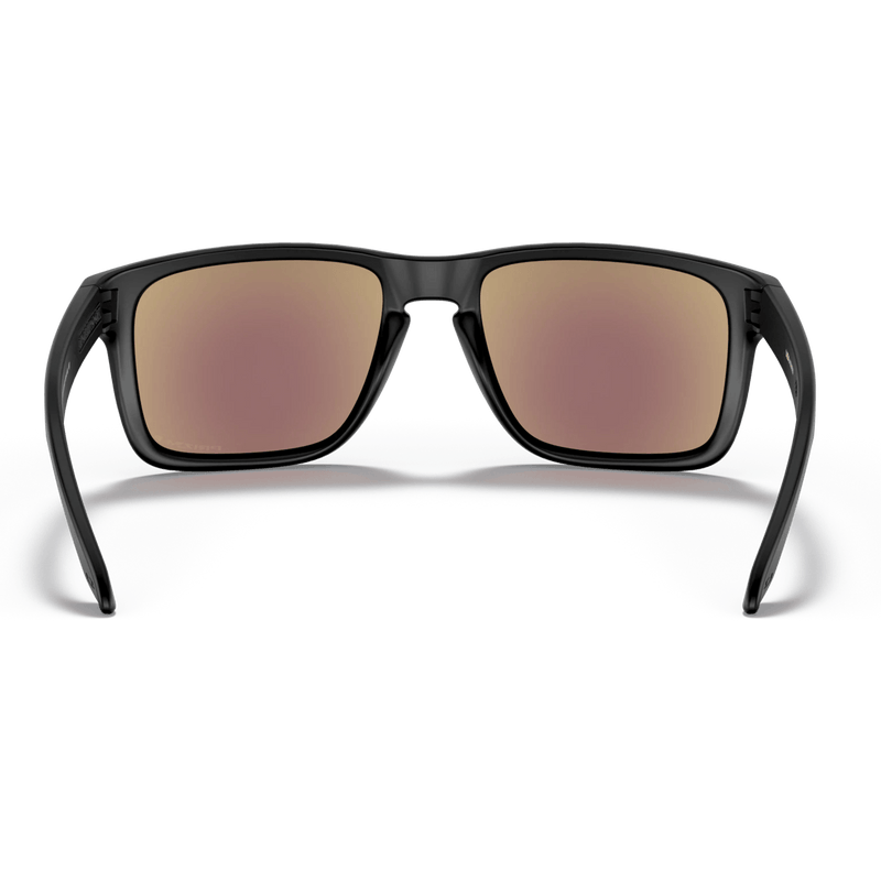 Oakley Holbrook XL Matte Black Frame Prizm Sapphire Polarized Lenses achterkant