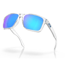 Oakley Holbrook XL Polished Clear Prizm Sapphire Iridium Polarized bovenkant