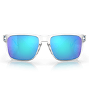 Oakley Holbrook XL Polished Clear Prizm Sapphire Iridium Polarized voorkant