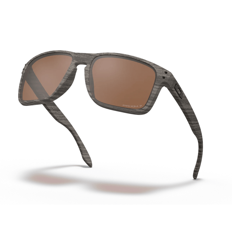 Holbrook XL Woodgrain Montuur Prizm Tungsten Polarized Glazen bovenkant