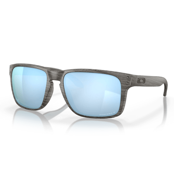 Oakley Holbrook XL Woodgrain Prizm Deep Water Polarized zijkant