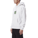 Obey Pin face hoodie ash zijkant