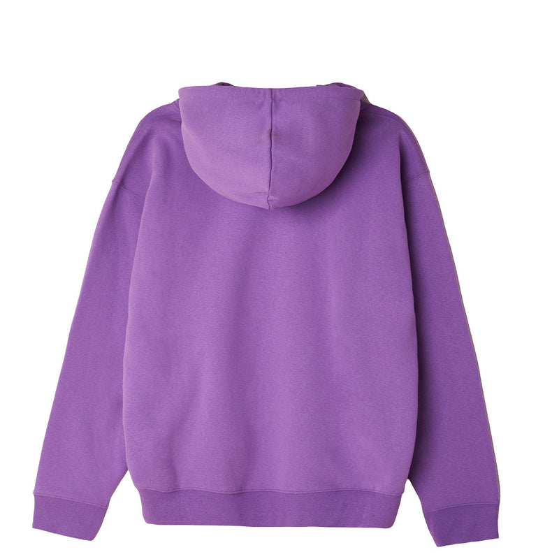 Obey MINI BOX LOGO Pullover Orchid hoodie voorkant product