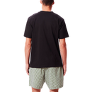 Obey Point Organisch pocket T-shirt black achterkant