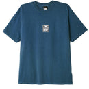 Obey eyes icon 3 T-shirt Deep Ocean voorkant