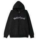 Obey x Motörhead samenwerking warpig hoodie voorkant zwart
