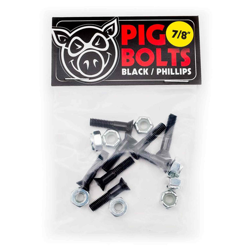 Pig wheels Pig 7/8" PHILLIPS  skateboard hardware Revert95.com