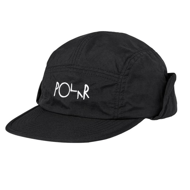 Polar Flap Cap Black voorkant product