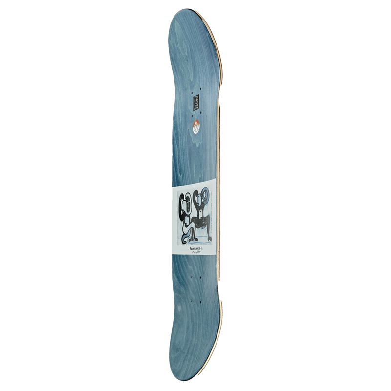Polar Skate co Hjalte Halberg Lurking Skateboard Deck Revert95.com zijkant