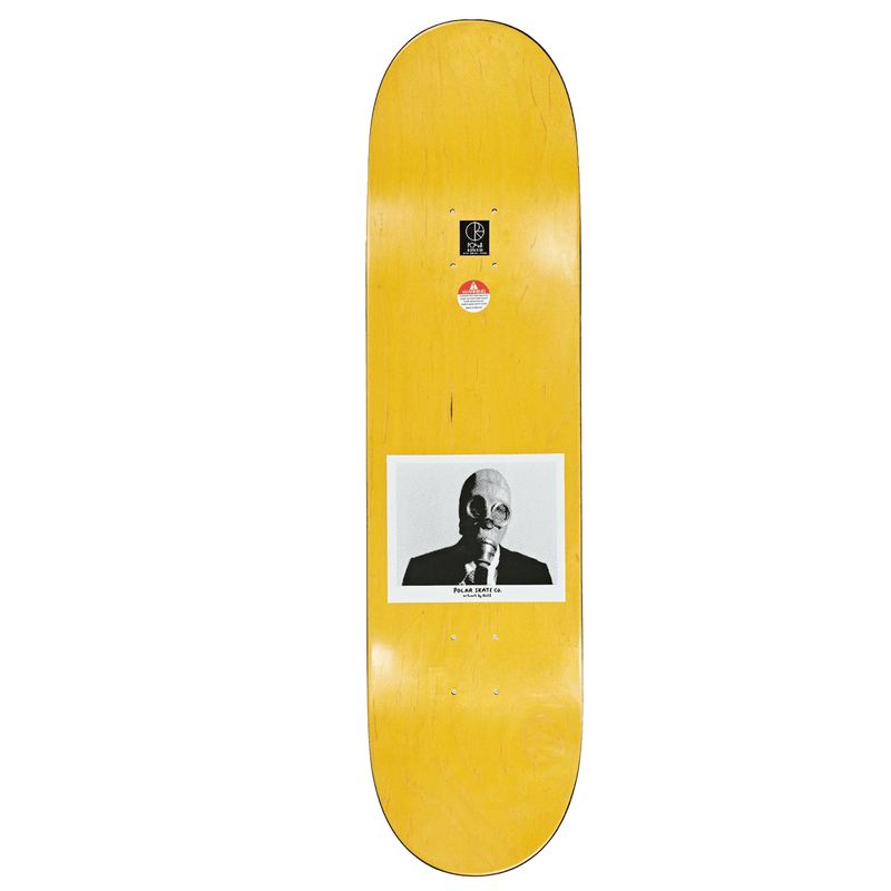 Polar Skate co Klez Rehabilitation Center Skateboard Deck Revert95.com voorkant
