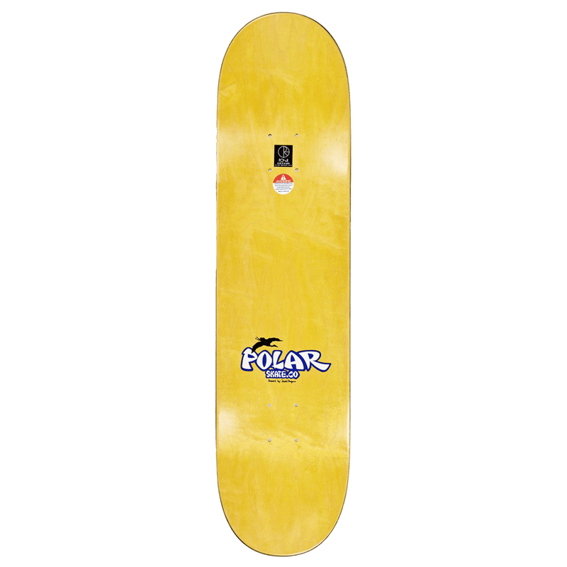 Polar Skate co Shin Sanbongi Mt Fuji Skateboard Deck Revert95.com voorkant