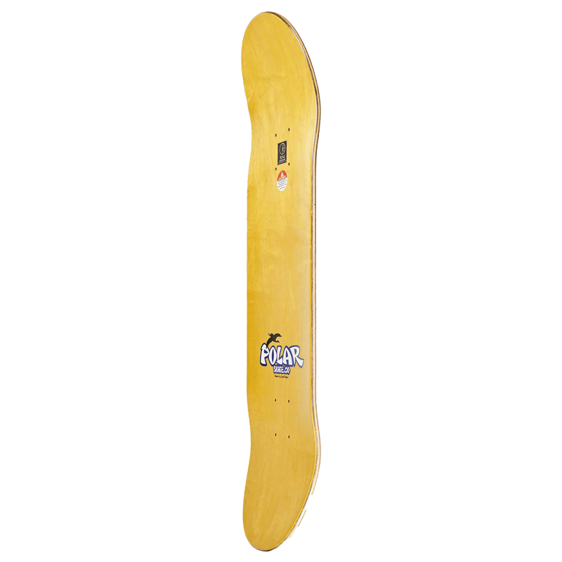 Polar Skate co Shin Sanbongi Mt Fuji Skateboard Deck Revert95.com zijkant
